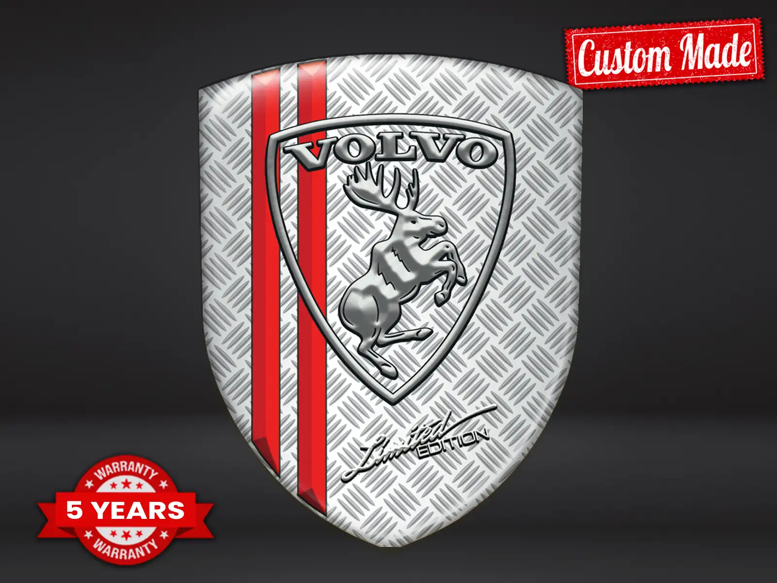 Volvo Logos Silicona Auto Edición Tuning Alta Calidad